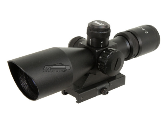 AIMS Sports 2.5-10x40 Rangefinder Scope ( Dual Illuminated w/ Cut Sunshade )