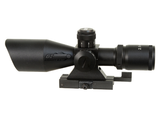 AIMS Sports 2.5-10x40 Rangefinder Scope ( Dual Illuminated w/ Cut Sunshade )