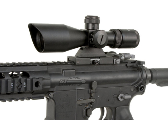 AIMS Sports 2.5-10x40 Rangefinder Scope ( Dual Illuminated w/ Cut Sunshade )