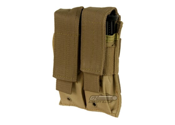 NcSTAR Double Pistol Magazine Pouch ( Tan )