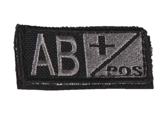 Condor Outdoor Velcro AB Positive Blood Type Patch ( Foliage )