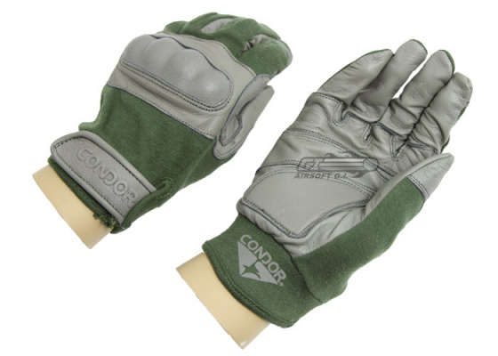 Condor Outdoor Nomex Hard Knuckle Tactical Gloves ( OD Green / XXL / 12 )