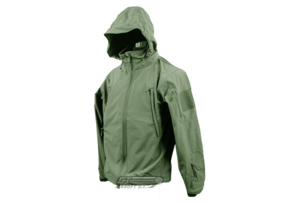 Condor Outdoor Soft Shell Jacket ( OD Green / L )