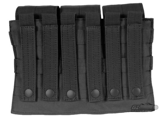 Condor Outdoor Molle Triple M4 / M16 Magazine Pouch ( Black )