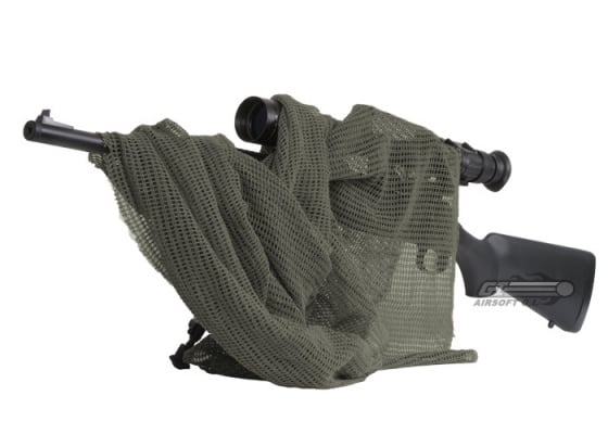 Condor Outdoor Sniper Face Veil / Scarf ( Foliage Green )