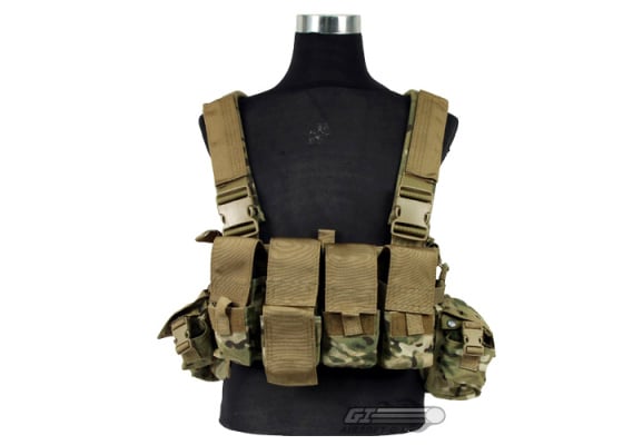 Pantac USA 1000D Cordura Active Shooter Chest Rig ( Multicam )