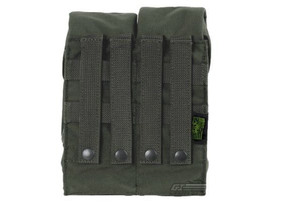 Pantac USA 1000D Cordura Molle AK Double Magazine Pouch ( Ranger Green )