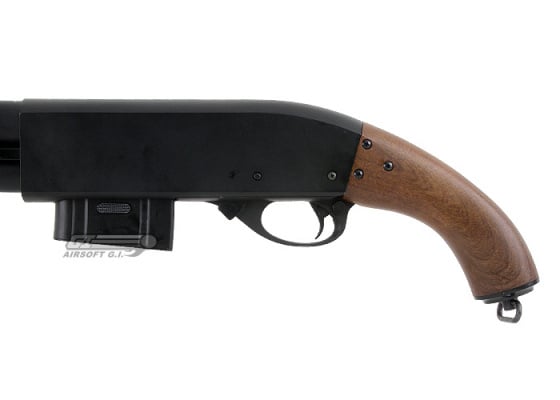 ACM 870 Sawed Off Spring Airsoft Shotgun ( Imitation Wood )