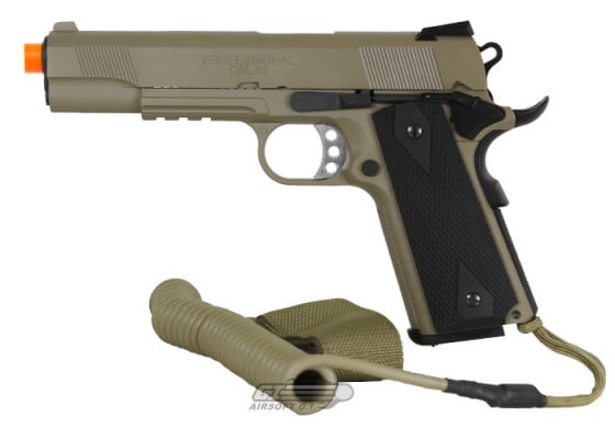 Socom Gear M1911 Desert Warrior GBB Airsoft Pistol ( Tan )