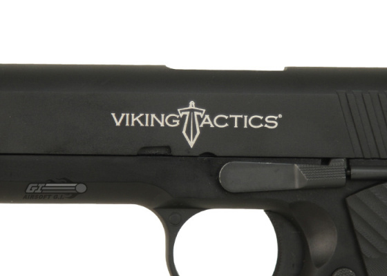 Socom Gear Vikiing Tactics M1911 GBB Airsoft Pistol ( Black )