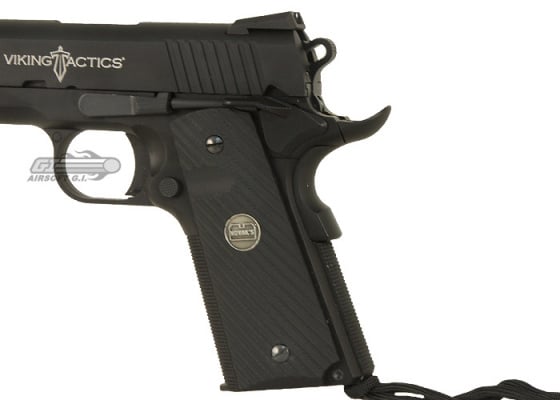 Socom Gear Vikiing Tactics M1911 GBB Airsoft Pistol ( Black )