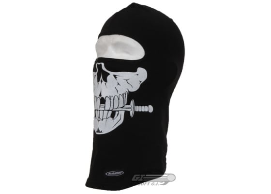 Schampa Skull Balaclava ( Black )