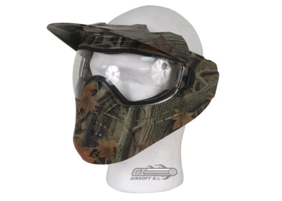 Save Phace Diablo Full Face Tactical Mask ( Red / Black )