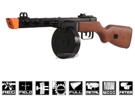 S&T PPSH AEG Airsoft SMG ( Wood )