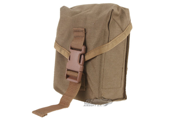 Tru-Spec MOLLE 100 Round Saw Ammo Pouch ( Coyote )