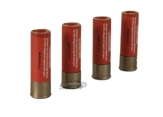 UK Arms M180 14 rd. Spring Shotgun Shells ( Red )