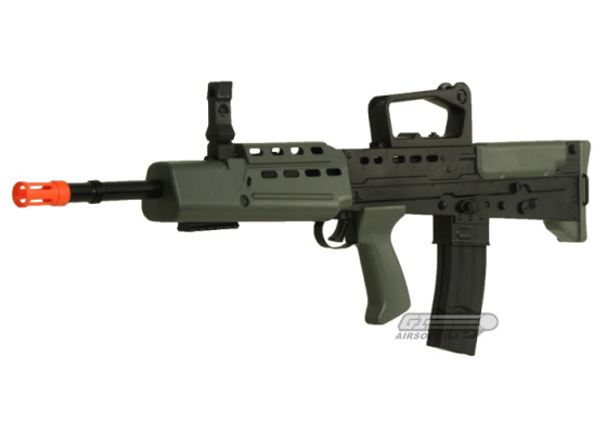 UK Arms L85A2 Rifle Spring Airsoft Rifle ( Black / OD Green )