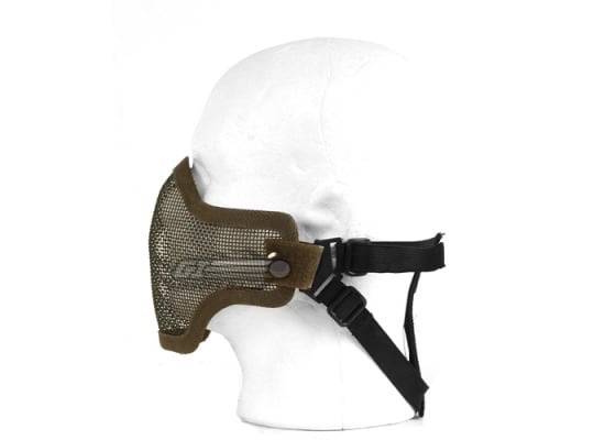 Emerson Tactical Metal Mesh Half Mask ( OD Green )