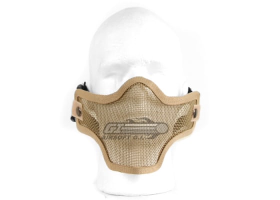 Emerson Tactical Metal Mesh Half Mask ( Tan )