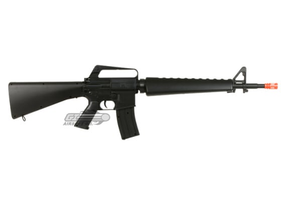 Well M16A2 M16A1 Spring Airsoft Rifle ( Black )