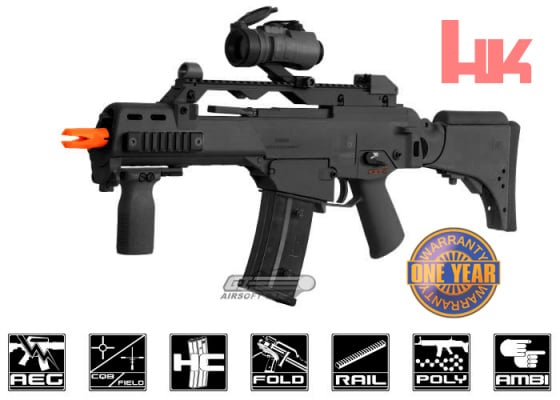 Elite Force H&K Blow Back G36CV AEG Airsoft Gun ( Black )