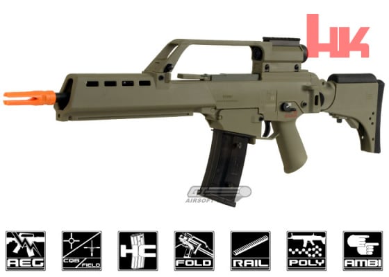 Elite Force H&K Blow Back G36KV AEG Airsoft Gun ( Dark Earth )