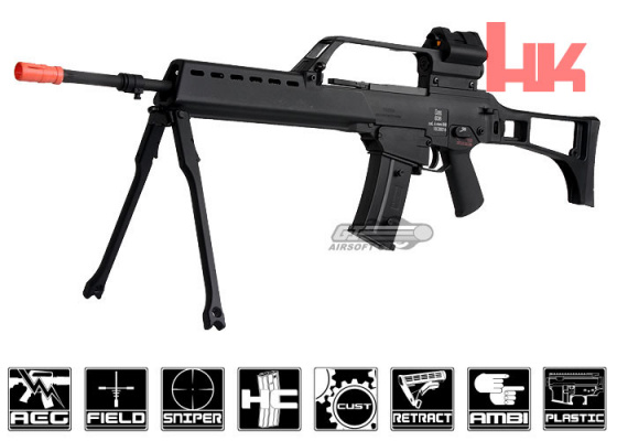 Elite Force H&K G36 Blow Back AEG Airsoft Rifle ( Black )