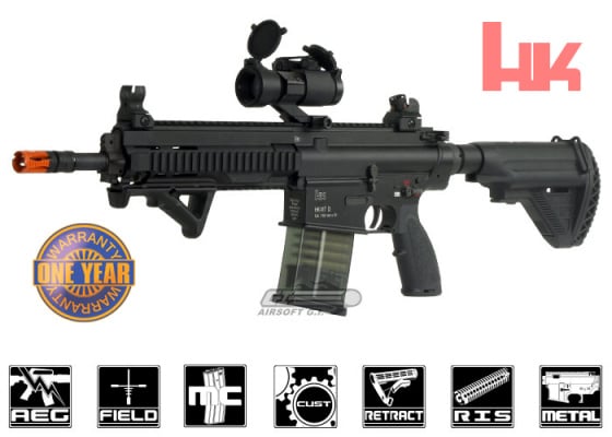 Elite Force H&K 417 Carbine AEG Airsoft Rifle by VFC  ( Black )