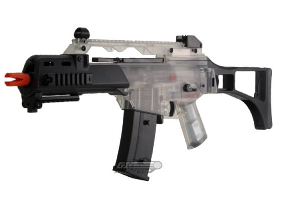 H&K G36C Spring & Electric Powered Canadian Legal Airsoft Rifle ( Clear )