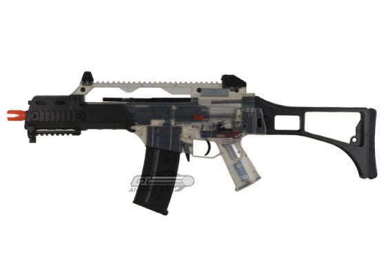 H&K G36C Spring & Electric Powered Canadian Legal Airsoft Rifle ( Clear )