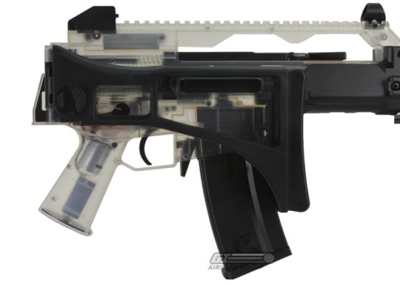 H&K G36C Spring & Electric Powered Canadian Legal Airsoft Rifle ( Clear )