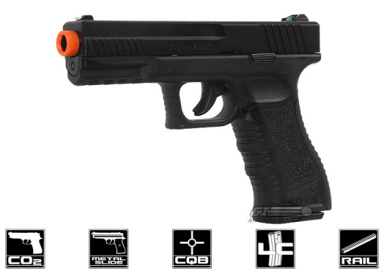 Elite Force Tactical Force Combat CO2 Blowback Airsoft Pistol ( Black )