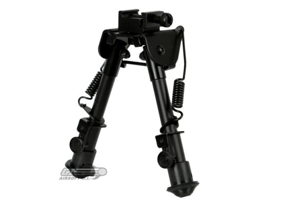 UTG Tactical Op Bipod w/ Swivel Stud & Picatinny Mount ( Black )