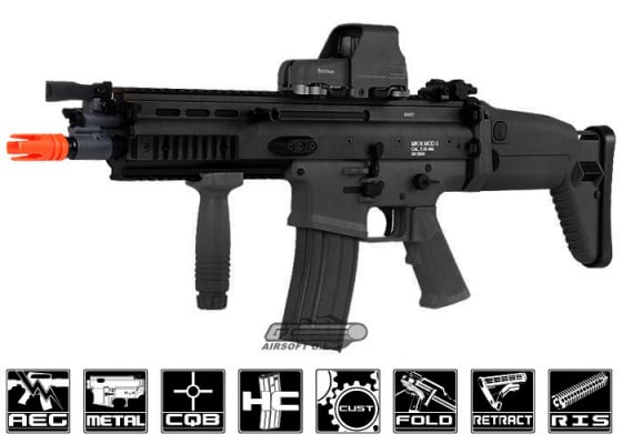 VFC FN Herstal SCAR-L MK16 CQC Carbine AEG Airsoft Rifle ( Black )