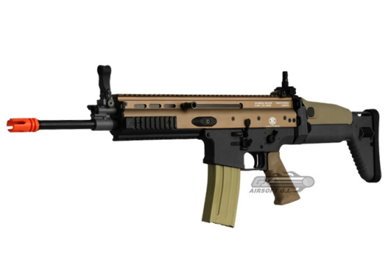 FN Herstal SCAR-L MK16 STD Carbine AEG Airsoft Rifle by VFC ( Black / Tan )