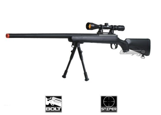 Well MB03 Bolt Action Sniper Airsoft Rifle ( Black )