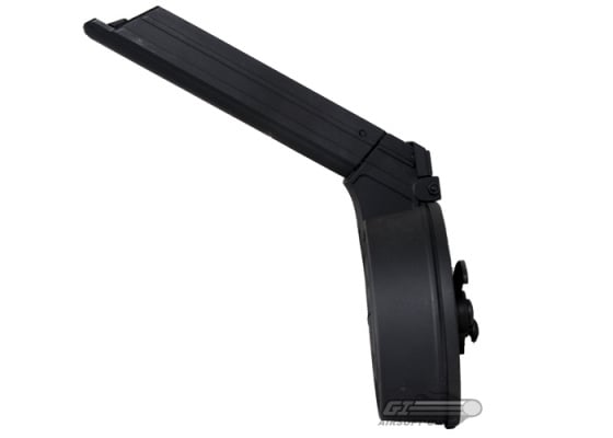 WE Luger 50 rd. Gas High Capacity Drum Pistol Magazine ( Black )