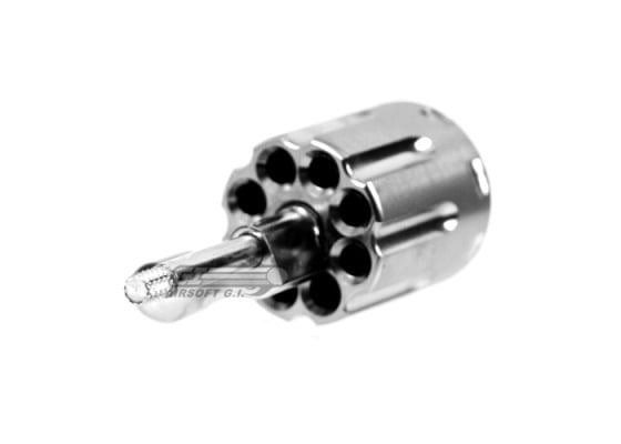 WG CO2 Non-Blowback Revolver Cylinder Set ( Silver )