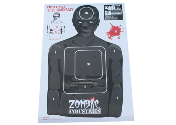 Zombie Industries Ivan Zombie Colossal Paper Target - 25 Pack ( 23 x 35" )