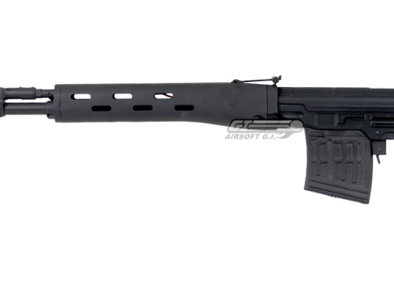 A&K Dragunov SVD AEG Sniper Airsoft Rifle ( Black )