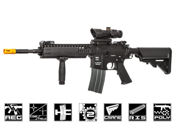 Classic Army Skirmish CA4A1 EC2 M4 RIS Carbine AEG Airsoft Rifle ( Option )