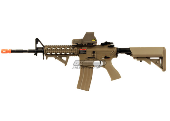 G&G Combat Machine GC16 Raider L DST M4 Carbine AEG Airsoft Rifle ( Tan )