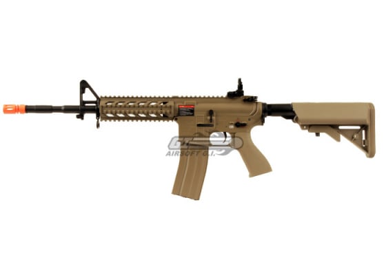 G&G Combat Machine GC16 Raider L DST M4 Carbine AEG Airsoft Rifle ( Tan )