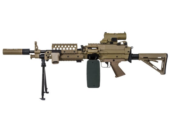 Airsoft GI Custom M249 Ragin' Rebel AEG Airsoft LMG