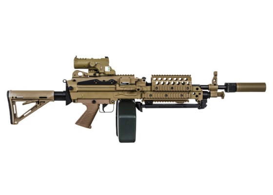 Airsoft GI Custom M249 Ragin' Rebel AEG Airsoft LMG