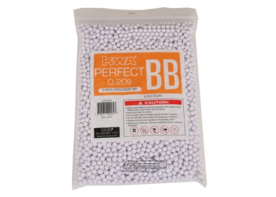 KWA Perfect .20g 4000 ct. BBs ( White )