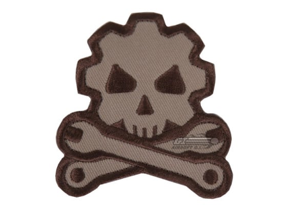 Mil-Spec Monkey Death Mechanic Velcro Patch ( Desert )