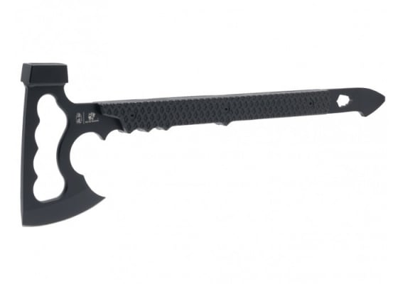 HX Outdoors Rescuer's Axe w/ Leather Pouch ( Black )