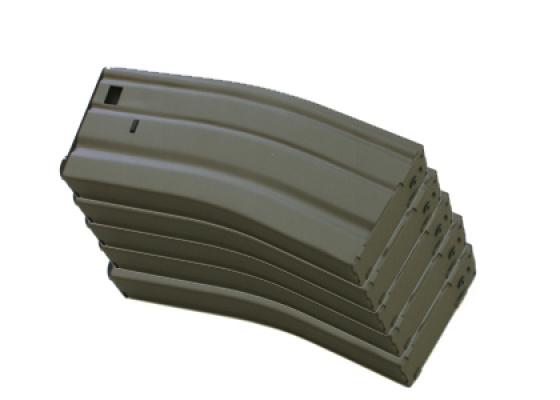 Echo 1 60rd M4 / M16 Mid Capacity AEG Magazine ( 5 Pack )