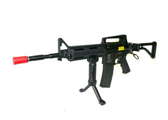 ICS M4 Socom RIS Carbine AEG Airsoft Rifle ( Black )